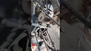 glamour ka half engine fitting automobile bajajpulsar150newmodel2022 [upl. by Arateehc]