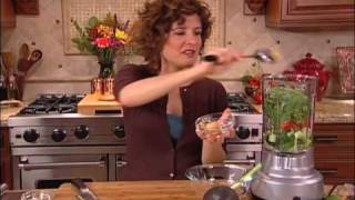 Garden Vegetable Soup  A Fast Healthy and Delicious Raw Food Recipe [upl. by Haas]