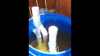 Cleaning out pond DIY sampg filter sand amp gravel [upl. by Cott]