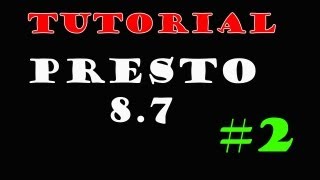 Tutorial  Hacer un presupuesto con el programa Presto 2º parte Usar Presto 87 gratis [upl. by Reynard]