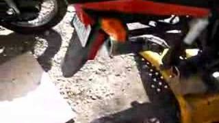 BMW K75 Spline lube part 1 [upl. by Yrffoeg671]