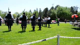 87th Cleveland Pipe Band  Alma Highland Festival and Games 2014 [upl. by Quiteri990]