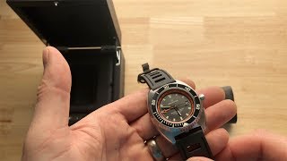 Unboxing of Aquadive Bathysphere 100 GMT Watch [upl. by Melly]