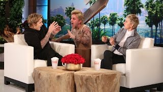 Ellen Scares Justin Bieber [upl. by Ethan]