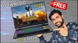 How To Download PUBG Pc For Free On Pc amp Laptop ⭐ Install Pubg Pc On Pc ⭐ Laptop ⭐ 2024 [upl. by Omarr]