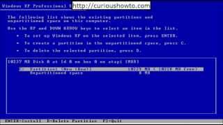 How to install Windows XP Professional with SP3 [upl. by Roumell]