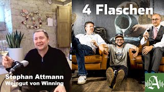 Vier Flaschen Folge 67 mit Stephan Attmann vom Weingut von Winning [upl. by Ardnuasak460]