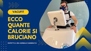 La VacuFit funziona 🔥 Ecco quante calorie in più si bruciano camminando sottovuoto [upl. by Ver]