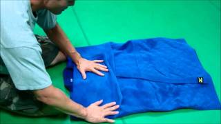 How to Fold Your Judo Gi or BJJ Kimono [upl. by Moht268]