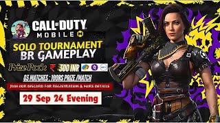 300 INR Tournament on 29 Sep 24  Not A Pro codmlivestreamindia [upl. by Emee]