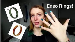 HaulReview Loch Ness and Poseidon Enso Rings Legends Collection Silicone WeddingEngagement Ring [upl. by Eladnwahs770]