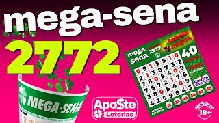 MEGA SENA 2772 R 4000000000  TABELA MÁGICA Sorteio 10092024 megasena loteriascaixa [upl. by Euqinemod]