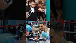 Vasyl Lomachenko vs George Kambosos  WORKOUT Comparison [upl. by Amikehs]