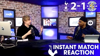 Johnson Came On And Changed The Game Tottenham 21 Luton INSTANT MATCH REACTION [upl. by Laehcim]