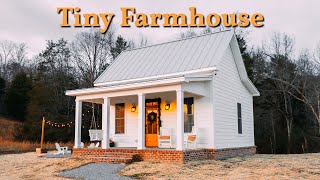 Tiny house Full Tour w Plans Perfect Interior Layout [upl. by Leonelle]