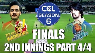 CCL6 Finals  Telugu Warriors vs Bhojpuri Dabanggs  2nd Innings Part 44 [upl. by Ettenauq]