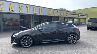 2017 VAUXHALL ASTRA GTC 20 T VXR Black Aero for sale Castle Motors [upl. by Alel]