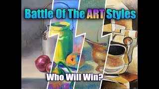 Battle of the Art Styles  Who Will Win HD 1080p impressionism fauvism realism cubism [upl. by Anual]