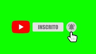 Inscrevase Chroma Key  Inscrito Notificações  Green Screen Fundo Verde [upl. by Araas]