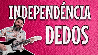 Ejercicio para mejorar la independencia de los dedos al tocar la guitarra [upl. by Tremann]