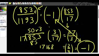 Calculating Legendre Symbols Number Theory [upl. by Roux]