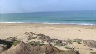 Ploemeur  Plage de Surfcasting  GuidelPlages  Mer Bleu Turquoise  Morbihan  Bretagne  France [upl. by Nybor269]