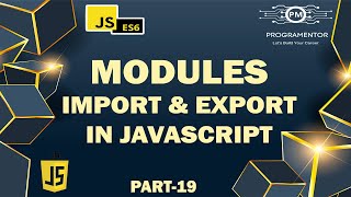 19  Modules In JavaScript  JavaScript Modules  Import Export JavaScript  JavaScript HindiUrdu [upl. by Eylrahc286]