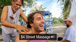 4 Street Massage 🇵🇭 [upl. by Ainuj]