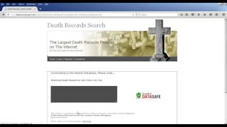 Free Death Records Search [upl. by Vivi]