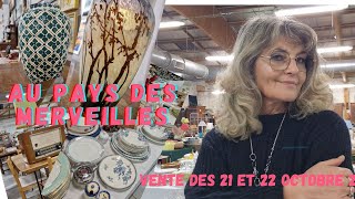 Venez chiner avec moi à la Brocante de Gorron 21 et 22 octobre fleamarketshopwithme vidéo [upl. by Ethbin]