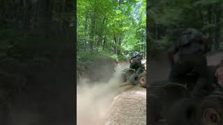 Windrock Sends windrock fourwheeler yamaha offroad youtube shorts tiktok hills sendit fyp [upl. by Dionne]