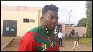 LARRIVÉE DES LIONS INDOMPTABLES AU STADE MILITAIRE POUR LES ENTRAÎNEMENTS [upl. by Spoor]