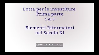 WHP222 PRIMA LEZIONE LOTTA PER LE INVESTITURE [upl. by Kussell]