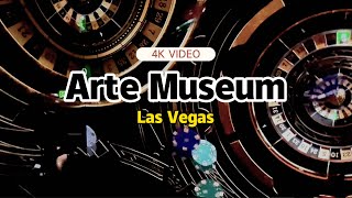 4K Arte Museum Las Vegas A Captivating Tour of Visual Wonders 4k [upl. by Thain551]