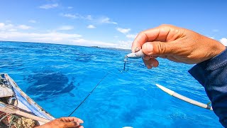 Nekat Casting Pakai Minnow Di Spot Popping Arus Deras Karang Dangkal Hook 3x Strong Tidak Berguna [upl. by Nueovas944]