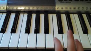 How to play quotAround the worldquot by ATC on PIano [upl. by Erhart]