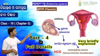 Control and Coordination Class 10 in Odia Part 4  ନିୟନ୍ତ୍ରଣ ଓ ସମନ୍ୱୟ  ଉଦ୍ଭିଦ ବିଜ୍ଞାନ [upl. by Aicila]