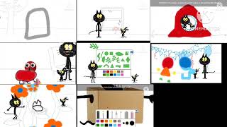 All Scribbles and Ink 8 Episodes At The Same Time Pbs Kids Verison [upl. by Akirdnuhs]