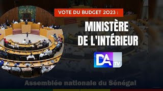 🔴REPLAY Assemblée nationale  Vote du budget Ministère de lIntérieur [upl. by Edahs]