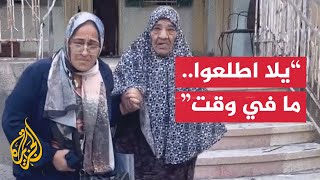 شاب فلسطيني يوثق لحظة قصف برج الكرمل في غزة وإجلاء سكانه [upl. by Iaht]