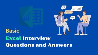 Basic Excel Interview Questions and Answers  2024 [upl. by Olegnaed]