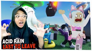 Bertahan Hidup Dari Hujan Asam  Acid Rain Last To Leave Roblox Indonesia [upl. by Henriha965]