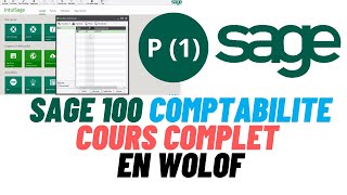 p1 le guide ultime pour créer un fichier Sage Comptabilité 100 en Wolof [upl. by Aerdied]