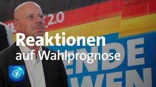 Landtagswahlen Erste Reaktionen aus Sachsen und Brandenburg [upl. by Gaye]