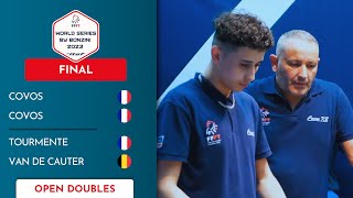 2023 ITSF World Series Bonzini  Open Doubles Final  COVOS  COVOS vs TOURMENTE  VAN DE CAUTER [upl. by Paris660]