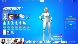 Whiteout Skin Combos Fortnite Battle Royale [upl. by Liew]