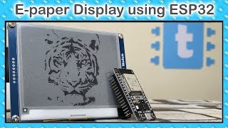 Epaper display with ESP32 using Arduino IDE  42 Eink Display from waveshare  LCSC [upl. by Atelahs535]