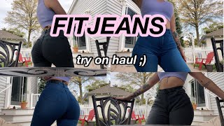 FIT JEANS TRY ON HAUL AND REVIEWpart 3 [upl. by Assetan]