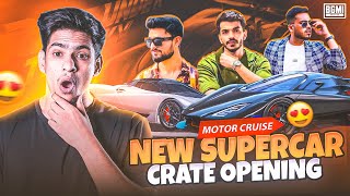 Unluckiest Crate Opening of BGMI SSC tuatara Super Car crate opening Ft SnaxGaming 8bitMAMBA [upl. by Alliw]