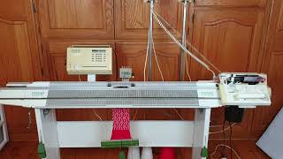 Passap E6000 Knitting Machine 1 [upl. by Siloum434]